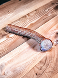 Deer Antler Knife Handle Blank With Burr & Crown - Axis Antler - Choose Size & Color