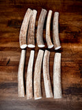 Small Tapered Axis Antler Sections - Great For Knife Handles, Dog Chews, & Carving