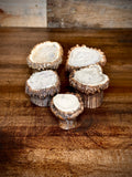 Elk Antler Burr/Crown/Rosette - Choose Size and Quantity