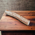 Deer Antler Knife Handle or Pen-Turning Blank, No Burr (Slab) - Choose Size and Color
