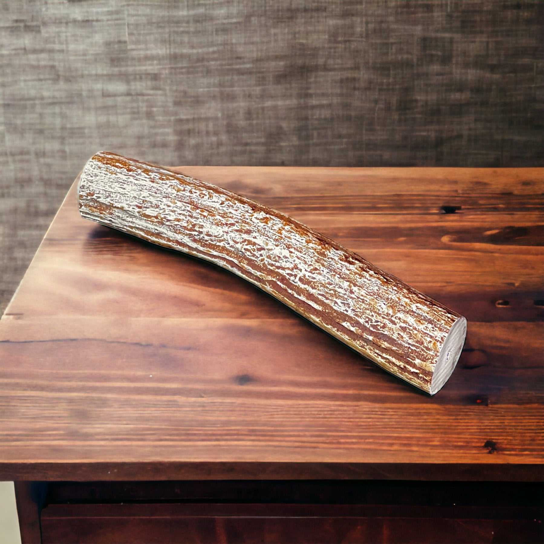 Deer Antler Knife Handle or Pen-Turning Blank, No Burr (Slab) - Choose Size and Color